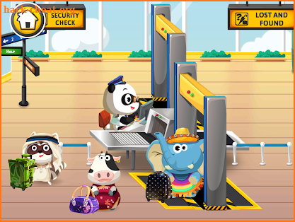 Dr. Panda Airport screenshot