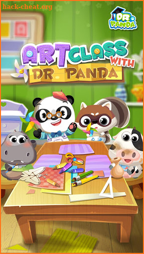 Dr. Panda Art Class screenshot