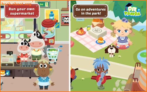 Dr. Panda Town screenshot