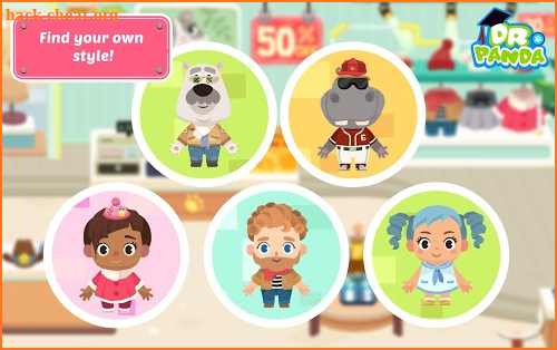 Dr. Panda Town: Mall screenshot