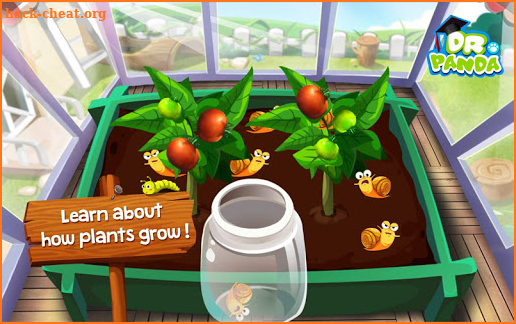 Dr. Panda Veggie Garden screenshot
