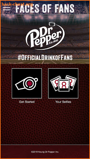 Dr Pepper Faces of Fans screenshot