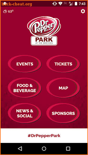 Dr Pepper Park Roanoke Events screenshot