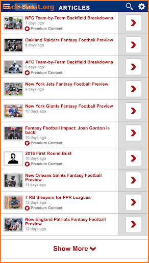 Draft Sharks Fantasy Football News, Rankings,Tools screenshot