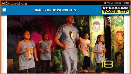 Drag & Drop Workouts screenshot