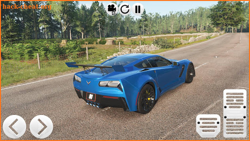 Drag Corvette Racing Simulator screenshot