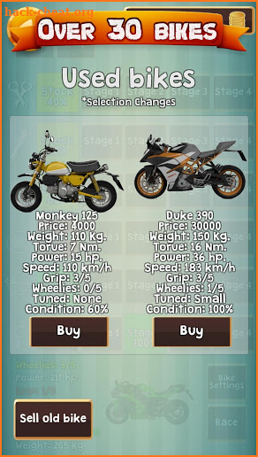 Drag Racing Manager - Real motorbike drag racing screenshot