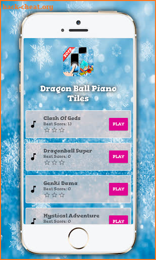 Dragon Ball Piano Game screenshot