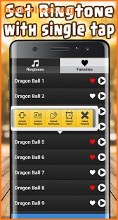 Dragon ball z ringtones Free screenshot