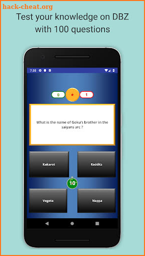 Dragon Ball Z trivia quiz - 100 questions for free screenshot