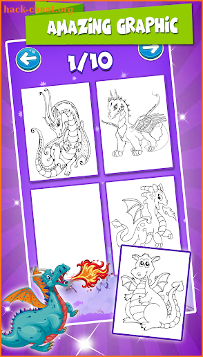 Dragon Coloring Book screenshot