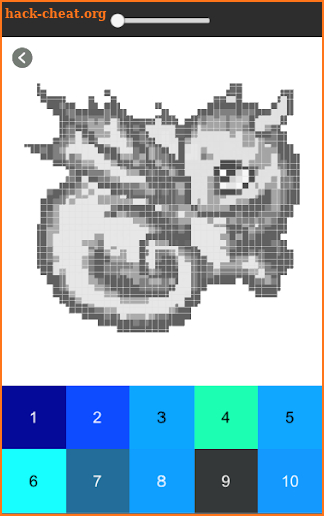 Dragon Coloring Pages, Dragon Color By Number screenshot