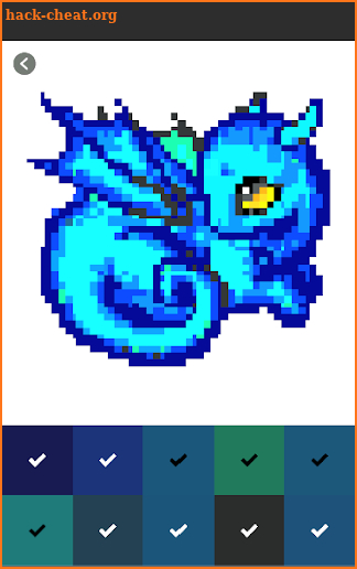 Dragon Coloring Pages, Dragon Color By Number screenshot