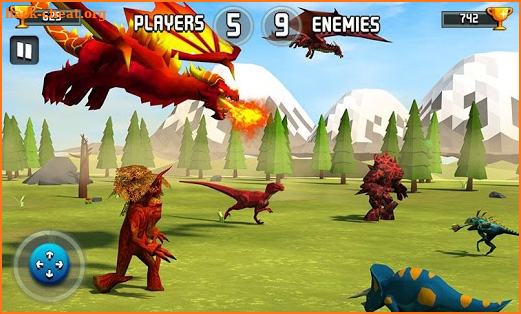 Dragon Dark Fort - Fantasy Battlenite screenshot