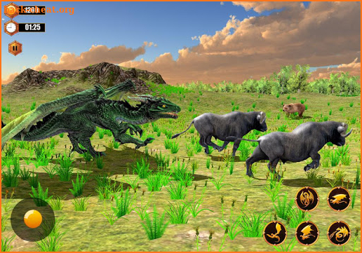 Dragon Family Simulator: Animal Family Games screenshot