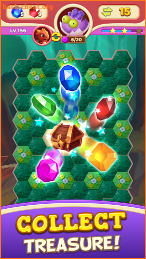 Dragon Gem Blast : Fun & Cool Match 3 Puzzle! screenshot