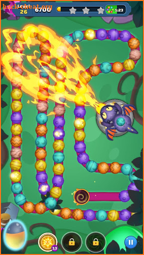 Dragon Marble Blast screenshot