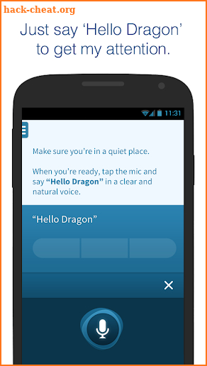 Dragon Mobile Assistant screenshot