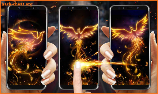 Dragon Phoenix Live Wallpaper screenshot