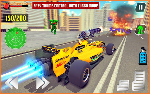 Dragon Robot Car Game – Robot transforming games screenshot