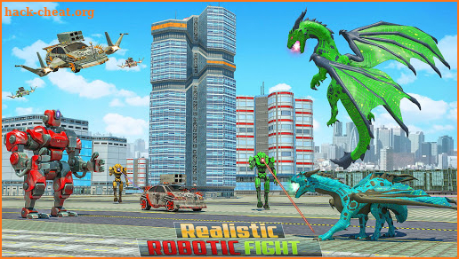 Dragon Robot Car transform – Robot Games screenshot