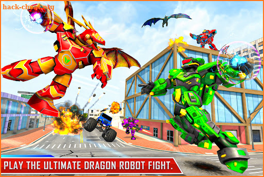 Dragon Robot Car Transforming Games: Robot Game 3D screenshot