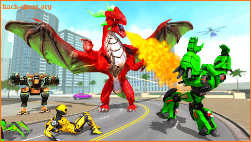 Dragon Robot Games: Robot Car screenshot