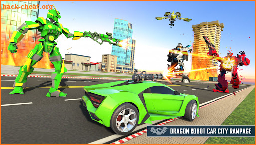 Dragon Robot Transforming Games: Car Robot Games screenshot