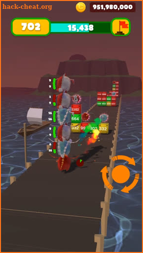 Dragon Shooter : Free Offline 3D Stack Running ~!! screenshot