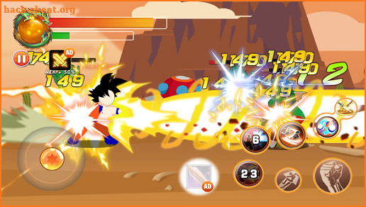 Dragon Stickman Attack : Universe Warriors screenshot