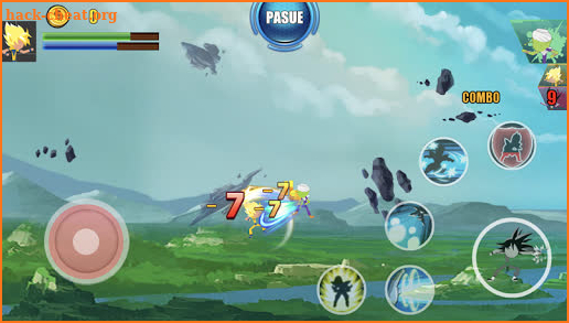 Dragon Stickman Super Z Warrior screenshot