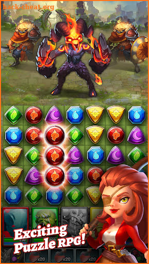 Dragon Strike: Puzzle RPG screenshot