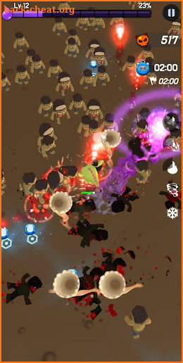Dragon vs Zombie : Endless io RPG screenshot