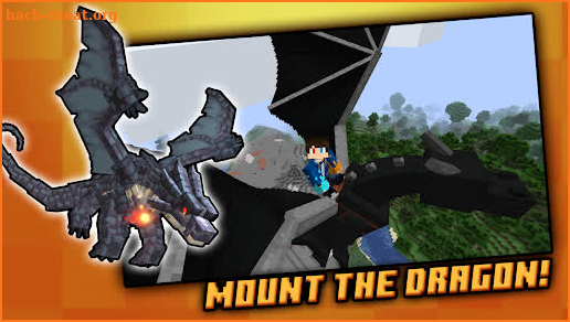 DRAGONS mod for Minecraft PE screenshot