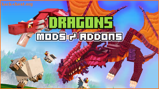 Dragons mod for Minecraft ™- Dragon mounts mods screenshot