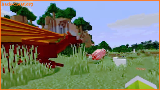 Dragons mounts mod for MCPE screenshot