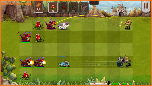 Dragons vs Knights screenshot