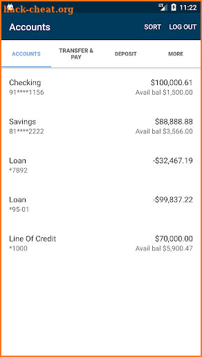 Drake Bank Mobile Banking screenshot