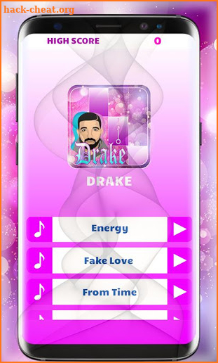 Drake Piano Tiles screenshot