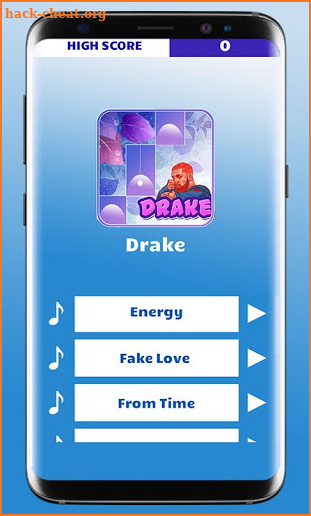 Drake Song  Piano Tiles game screenshot