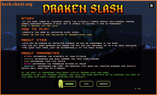 Drakenslash - clicker rpg screenshot