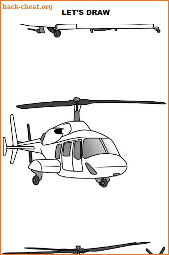 Draw Aircrafts: Helicopter screenshot