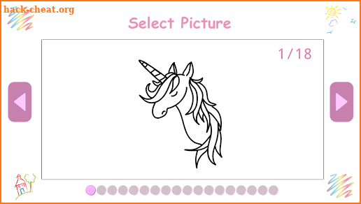 Draw & Color – Horses, Pony’s & Unicorns screenshot