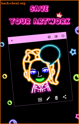 Draw and Color Jojo Siwa screenshot