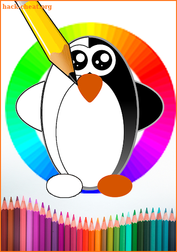 Draw & Coloring magic panda animal-color by number screenshot