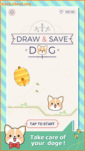 Draw & Save the Dog screenshot