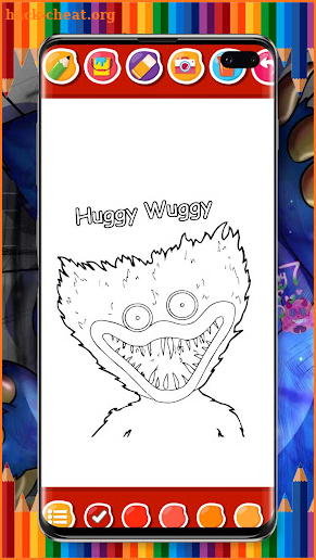 Draw &Color Huggy Wuggy Horror screenshot