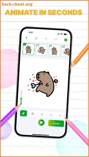 Draw Animation - AR Maker screenshot