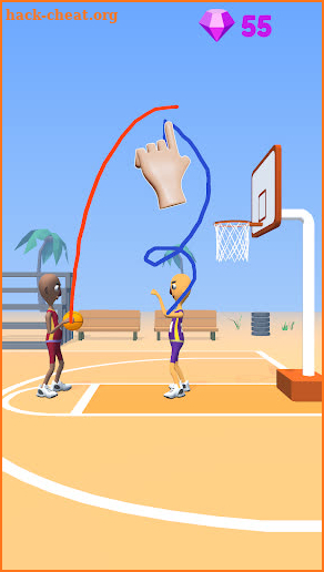 Draw Basket 3D screenshot