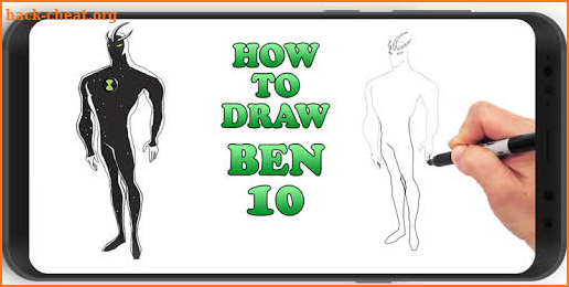 Draw Ben 10 Aliens step by step screenshot